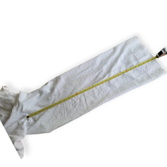White Wide Leg NONchalant Pants XS - Picture 11 of 15